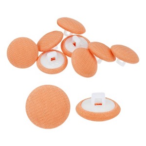 Unique Bargains Bridal Wedding Dress Suit DIY Satin Shiny Sewing Buttons 10 Pcs - 1 of 4