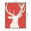 Amanti Art Seasonal Shades IV Reindeer by Anne Tavoletti Canvas Wall Art Print Framed 23-in. x 28-in. - 4 of 4