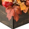 24" Maple Leaves Candleholder Centerpiece - National Tree Company - 4 of 4