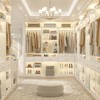 Aheaplus Freestanding Closet Organizer with Drawers and Shoe Rack, Walk-In Closet System with Hanging Rods - 3 of 4