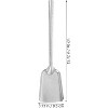 vancasso Iron Coal Shovel Poker Scoop Small Dustpan BBQ Charcoal Ash Poker Scoop Litter Cleaning Tool for Wood Stove Grill Fire Pit - 2 of 4