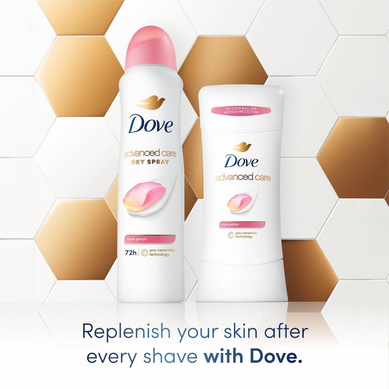 Dove Beauty Advanced Care Rose Petals 48-Hour Women&#39;s Antiperspirant &#38; Deodorant Dry Spray - 3.8oz, 6 of 12