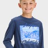 Boys' Long Sleeve Colorado Scenic Graphic T-Shirt - Cat & Jack™ Navy Blue - image 2 of 4