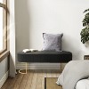 Nina Upholstered Bench for Bedroom  | ARTFUL LIVING DESIGN - 2 of 4