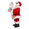 Kurt Adler 11-Inch Battery-Operated Santa with Light-Up Gingerbread House - 4 of 4