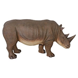Design Toscano Grand-Scale Rhinoceros Statue - 1 of 4