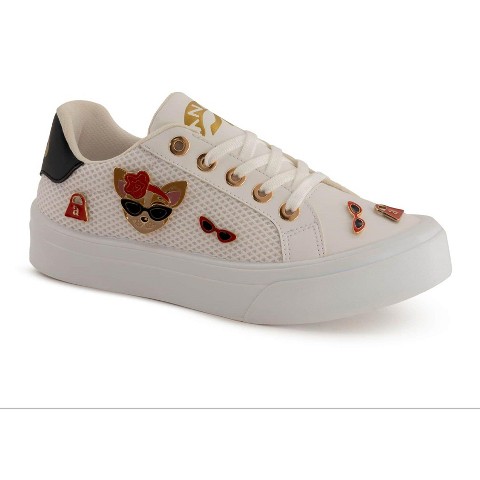Женские кроссовки Andrea Casual Fashion Sneakers 95944-3908006 White 10, цвет: Белый