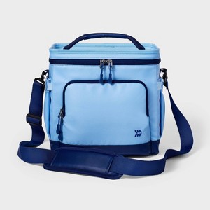 10.4L Soft Sided 12 Cans/11 qt Cooler Blue - All In Motion™ : Target