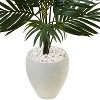 HomeStock  4.5 ft. Artificial Palm Tree in Planter for Indoor/Outdoor - 3 of 4