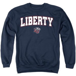 Men's Liberty University Arch Logo Crewneck Sweatshirt - 1 of 4