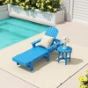 WestinTrends Dylan 2 Piece Adirondack Reclining Chaise Lounge With Arms - 2 of 4