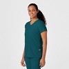 Wink W123 Women's Y-Neck Wrap Scrub Top - 3 of 4