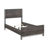 Twin Size Platform Bed with Headboard for Bedroom - 4 of 4