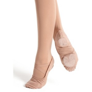 Capezio Women's Hanami Canvas Ballet Shoe | Black - 1 of 3
