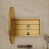 Grungis Wall Mounted Bathroom Storage Cabinet,Medicine Cabinet with Mirror and Adjustable Shelves for Bathroom - 4 of 4