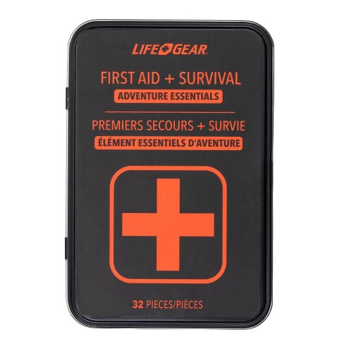 Survival Kit, 32 In 1 Professional Emergency Survival Gear Equipment Tools  First Aid Supplies With