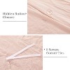 Sage Green Ruffled Duvet Cover Twin, Soft Washed Microfiber Vintage French Country Duvet Cover Set for Kids Girls - 4 of 4