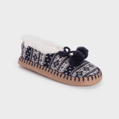 muk luks ballerina slippers