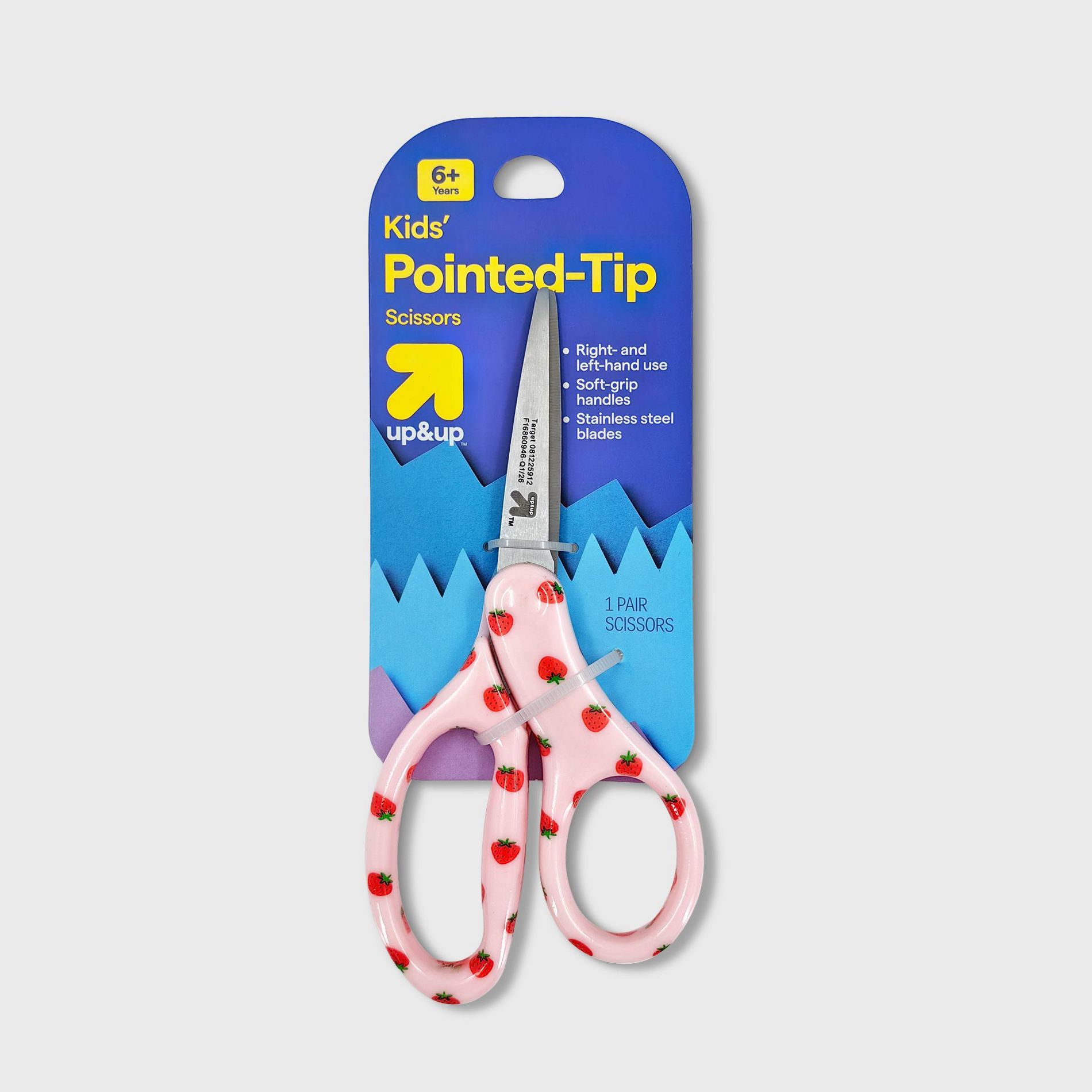 Pink Strawberry School Scissors - up&up™