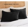 LISM 20x26 Inches Flannel Pillowcases with Zipper,Cozy Fuzzy Velvet Standard Pillow Shams Set of 2 - 2 of 4