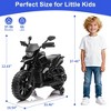 Jojoka 6v Electric Dirt Bike, Kids Ride on Motorcycle with Traning Wheels, 2-5mph Adjustabled Speed, Headlight & Music - 3 of 4