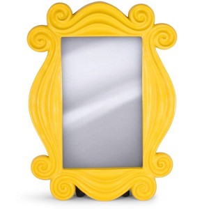 Ukonic Friends TV Show Yellow Peephole Frame Door Mirror Replica | 15 x 11 Inches - 1 of 4