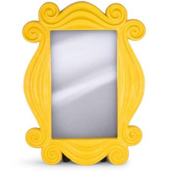 Ukonic Friends TV Show Yellow Peephole Frame Door Mirror Replica | 15 x 11 Inches