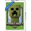 Trends International A Minecraft Movie - Creeper Logo Framed Wall Poster Prints - 3 of 4
