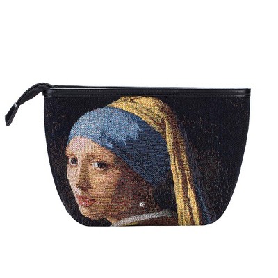 Signare USA Vermeer Girl With A Pearl Earring Art Make Up Cosmetic Bag