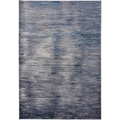 Indio Modern Gradient & Ombre Blue/Gray/Ivory Area Rug