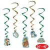 Beistle Woodland Friends Whirls, 34"-3' 4", (10/Pkg) Multicolored - 3 of 3