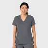 Wink Boundless Women's Tuck-In Scrub Top - 3 of 4