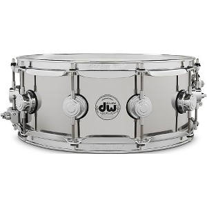 DW Collector's Series Stainless Steel Snare Drum - 1 of 1