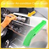 Unique Bargains Car Indoor Air-condition Clean Brush Plastic 8.46" Green 1 Pc - 2 of 4