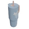 Zak Designs 40oz Stainless Steel Vacuum Insulated Tumbler with Silicone Straw - 3 of 4