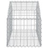 vidaXL White Iron 4-Floor Flower Stand with Wheels, Durable Plant Rack with Strong Frame and Versatile Storage Shelf, 17.3"x9.1"x31.5" - 4 of 4