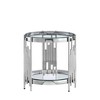 NicBex Coffee Tables for Living Room 19.69" Luxurious Round Coffee Table Gorgeous Golden Metal Coffee Table with Clear Glass, Gold+Black - 2 of 4