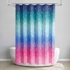Tie-Dye Sky Kids' Shower Curtain - Allure Home Creations: Multicolored Abstract Design, Polyester, Machine Washable - 3 of 4
