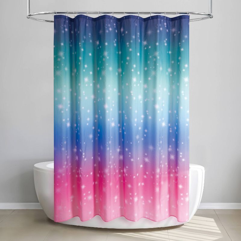 Tie-Dye Sky Kids&#39; Shower Curtain - Allure Home Creations, 3 of 6