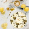 Iveta Abolina Peonies Light Sage Cutting Board - Round - 2 of 3