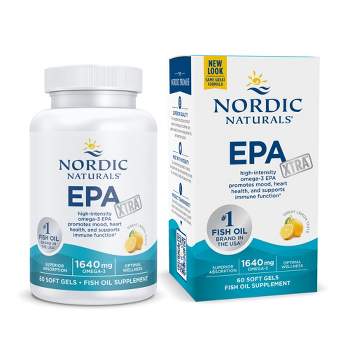 Nordic Naturals EPA Lemon Xtra- Potent Dose for Heart, Immune & Mood Health 60Ct