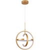 POWLIG 3-Light Gold Modern Dimmable LED Pendant Light with Adjustable Height for Dining Room Living Room - 2 of 4