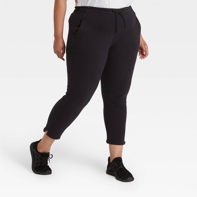 women's plus size fleece pants