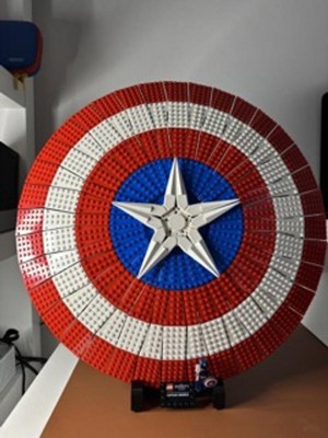 76262 - LEGO® Marvel - Le Bouclier de Captain America LEGO : King Jouet,  Lego, briques et blocs LEGO - Jeux de construction