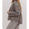 Women's Layers Of Love Floral Quilted Jacket - entro - 3 of 4