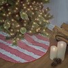 HGTV Home Collection Ric Rac Lace border Tree Skirt, Red and White, 48in - image 2 of 4
