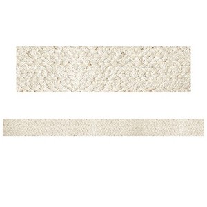 Teacher Created Resources Everyone is Welcome Woven Straight Border Trim, 35 Feet (Pack of 6) - 1 of 1