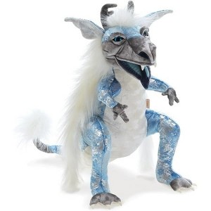 Folkmanis Puppets - Ice Dragon Hand Puppet 3204 - 1 of 4