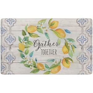 SoHome Cozy Living Home Lemon Decor Anti-Fatigue Kitchen Mat - 1 of 4