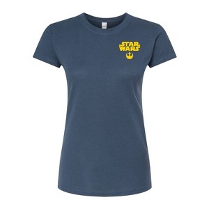 Women's - Star Wars - Rebel Group Fitted Graphic T-Shirt - 1 of 2
